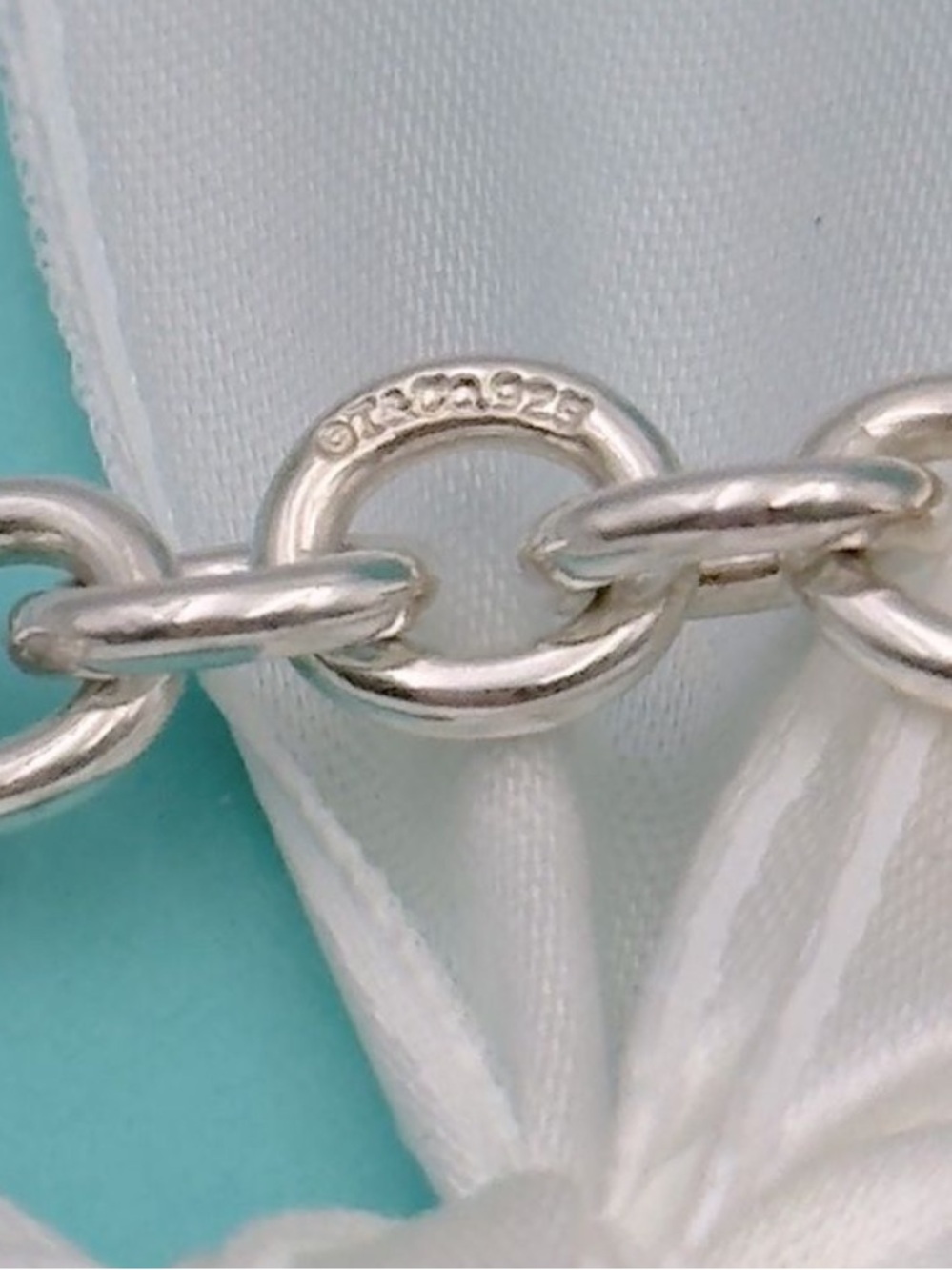 Tiffany & Co T&CO. 1837 Interlocking Circle Toggle Bracelet Sterling Silver 925 - Picture 7 of 10